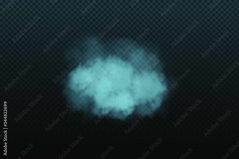 Vector cloudiness ,fog or smoke on dark checkered background.Cloudy sky or smog over the city.Vector illustration. Vector cloudiness ,fog or smoke on dark checkered background.Cloudy sky or smog over the city.Vector illustration.