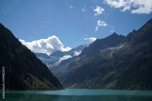 lake in the mountains © helfei