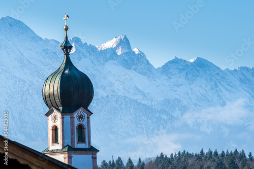 Blick auf die Berg