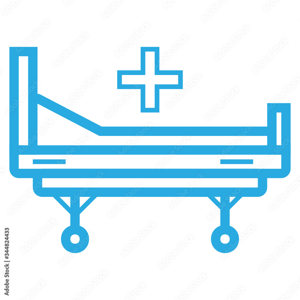 Vector illustration about a category of equipment and hospital personnel Vector illustration about a category of equipment and hospital personnel
