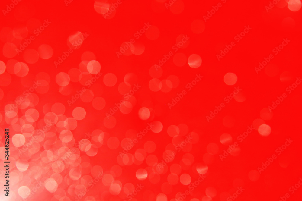 Red bright background with highlights, rays and bokeh Red bright background with highlights, rays and bokeh