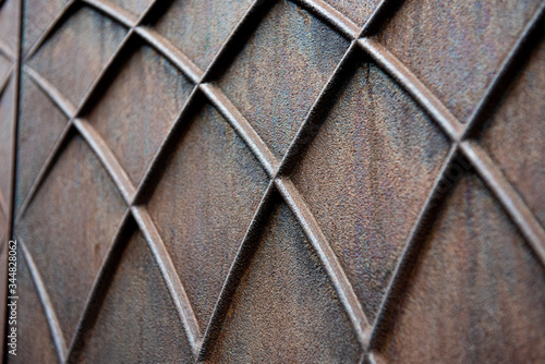Textura metalica bronce © Daniel Garrido