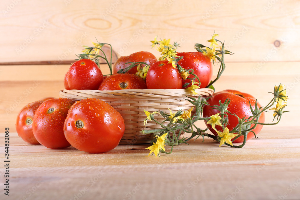 Tomatoes on table Tomatoes on table