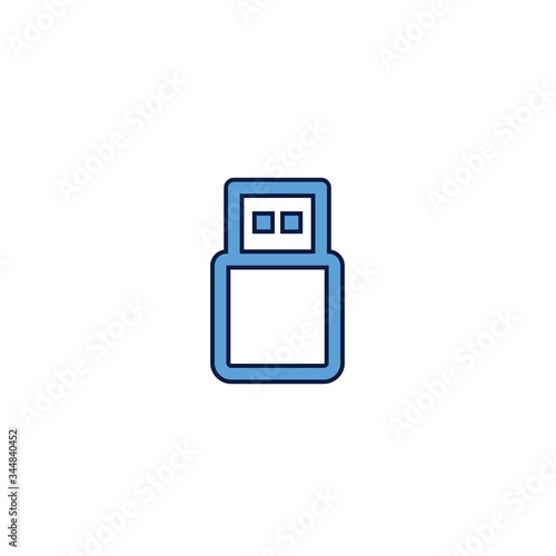 flash drive icon vector illustration design