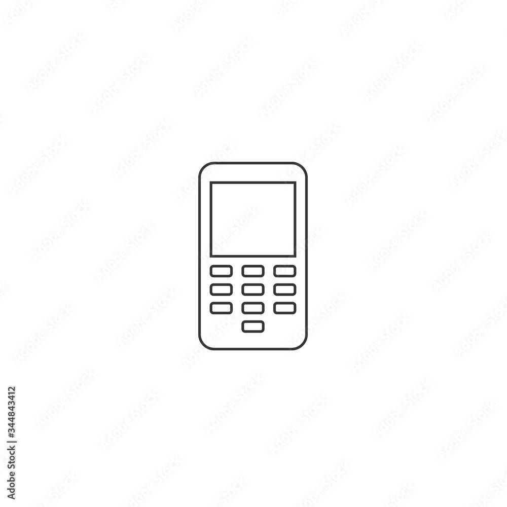 old phone icon vector illustration design old phone icon vector illustration design