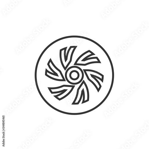 wheel icon vector illustration design