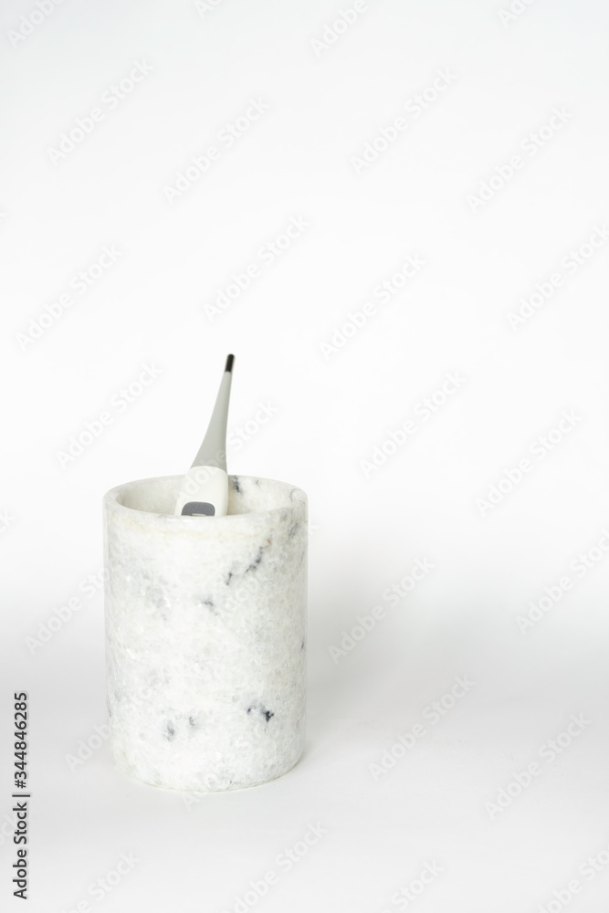 candle on white background candle on white background