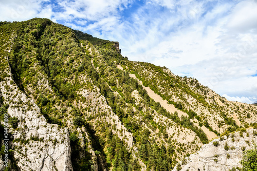 rock in mountains, photo as a background , in janovas fiscal sobrarbe , huesca aragon province photo