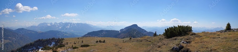 Gipfelpanorama am Zinnenberg