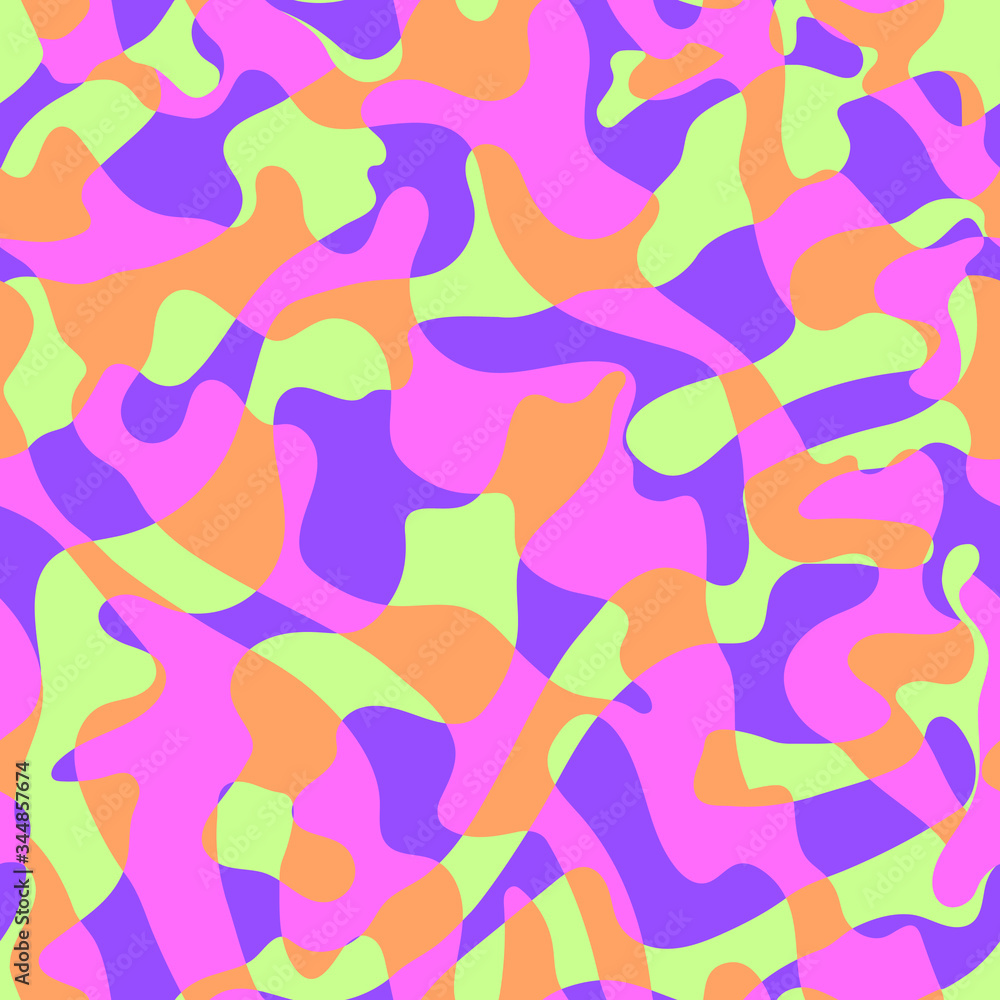 seamless yellow and pink pattern