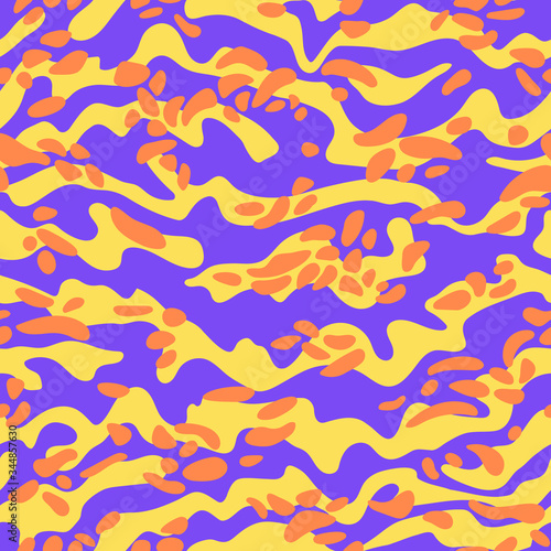 seamless yellow and purple pattern