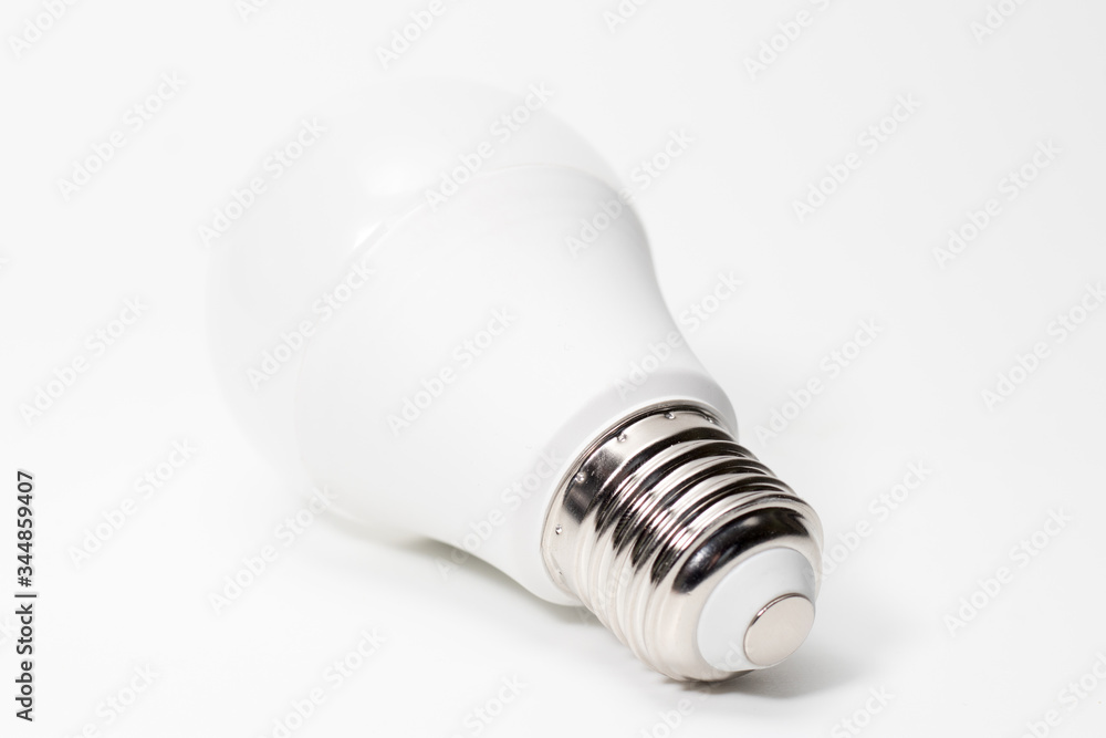 LED, New technology light bulb isolated on white background, Energy super saving electric lamp is good for environment LED, New technology light bulb isolated on white background, Energy super saving electric lamp is good for environment