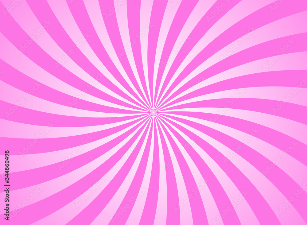 Sunlight swirl rays wide background. pink spiral burst wallpaper. Sunlight swirl rays wide background. pink spiral burst wallpaper.