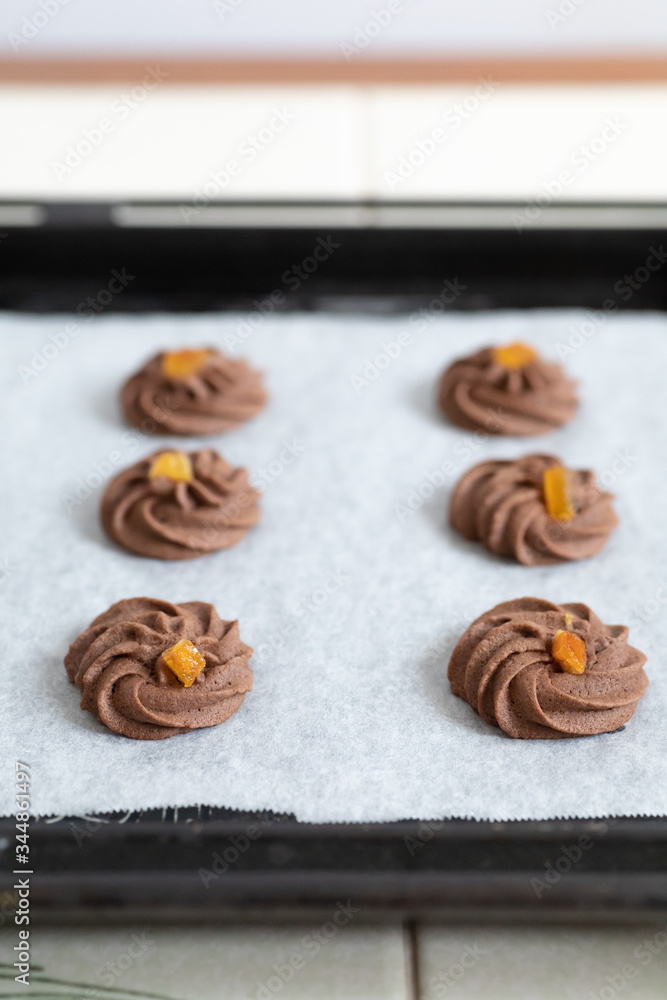 自宅でお菓子作り ガナッシュクッキー 自宅でお菓子作り ガナッシュクッキー