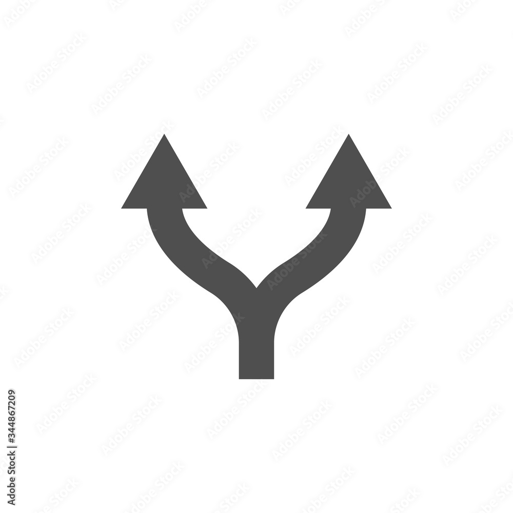 © magnoliya1966 - Two way direction arrow icon isolated on white background. Vector illustration © magnoliya1966 - Two way direction arrow icon isolated on white background. Vector illustration