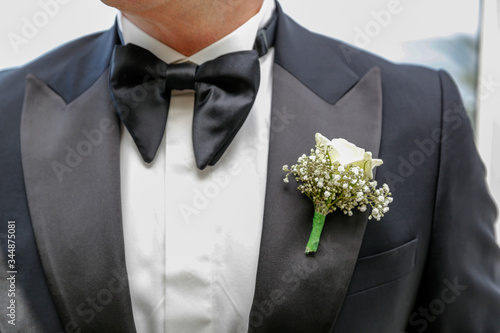 groom in suit