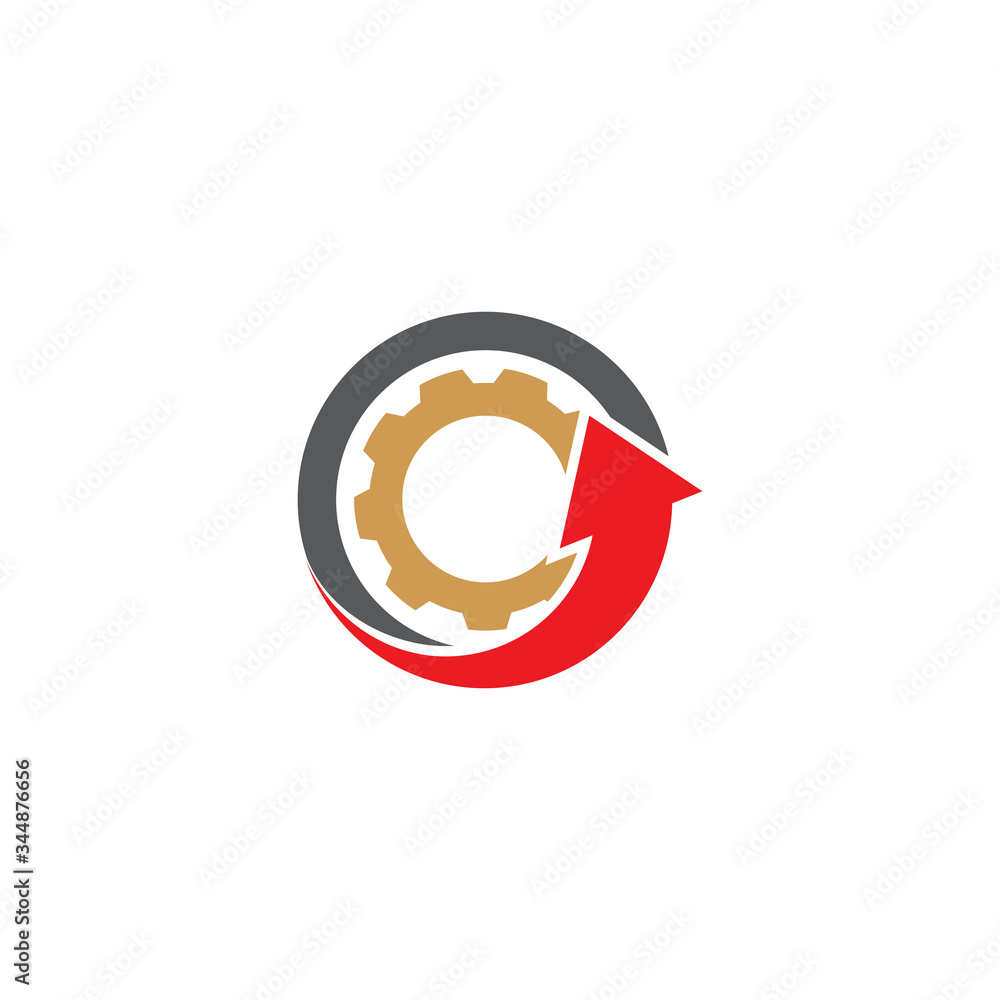 Gear Logo Template vector icon Gear Logo Template vector icon