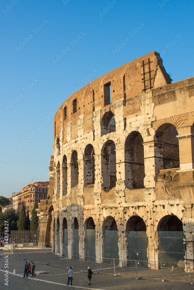 The Colosseum (in italian Colosseo Roma) Rome Italy