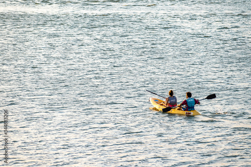 kayaking on the river © ezequiel.niu