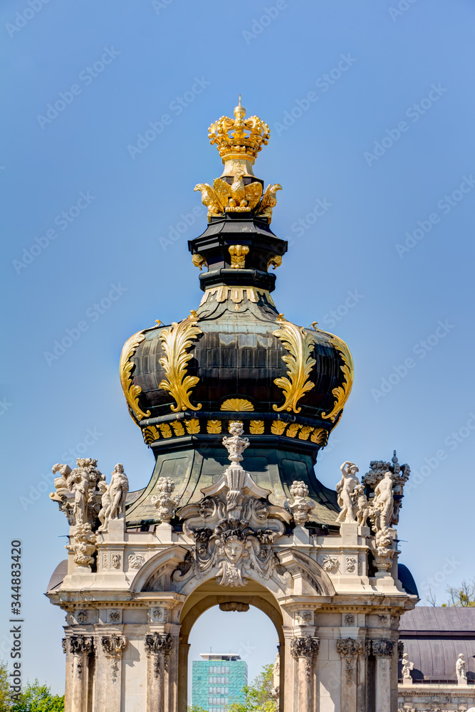 Fototapeta premium Zwinger Dresden - Kronentor