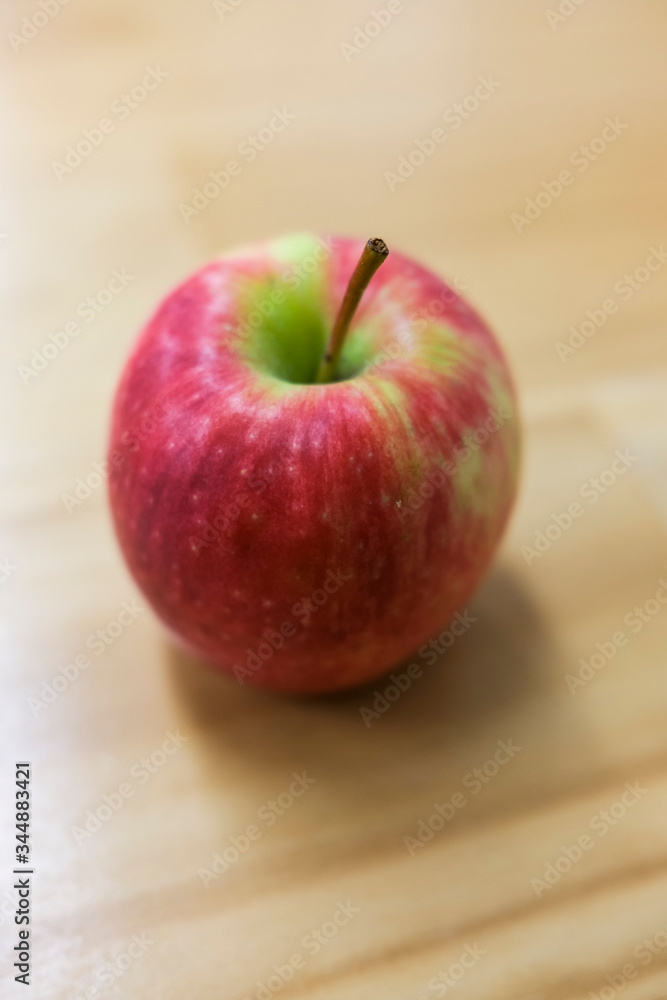Fresh apple fruit on a wooden table. Fresh apple fruit on a wooden table.