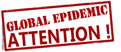 Global epidemic attention photo