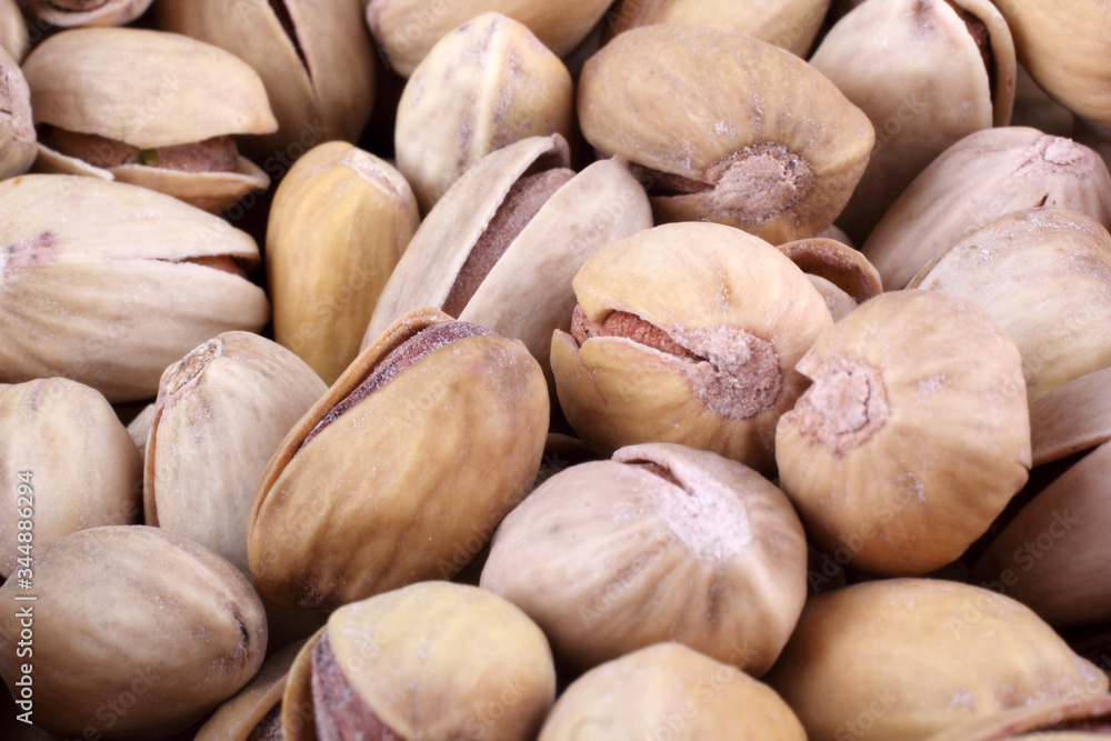 Pistachio nuts background Pistachio nuts background