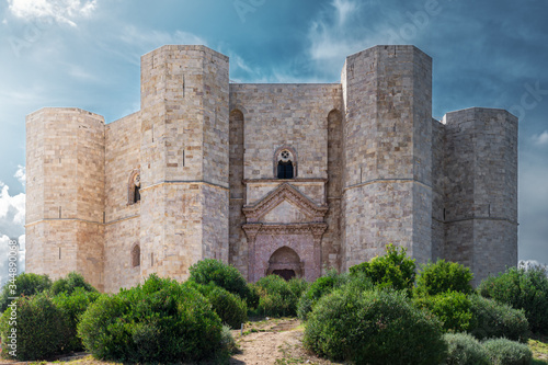View of Castel del Monte, Southern Italy
