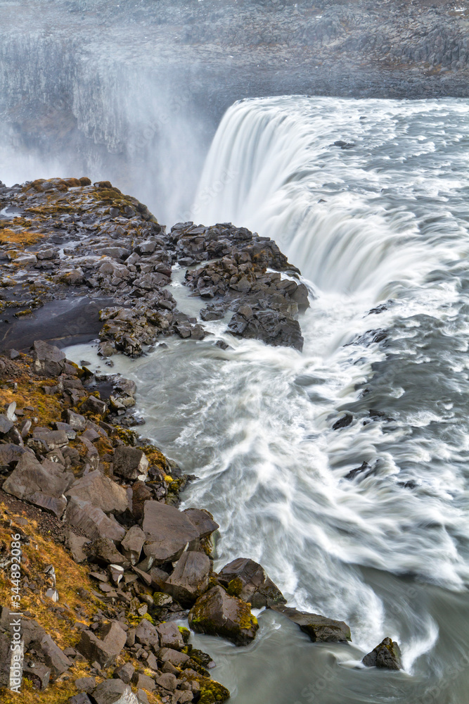 Dettifoss waterfall in Iceland Dettifoss waterfall in Iceland