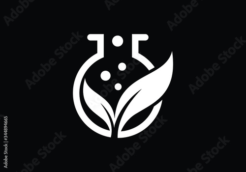 Lab logo template vector design, Lab logo science