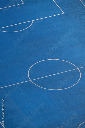 empty football field