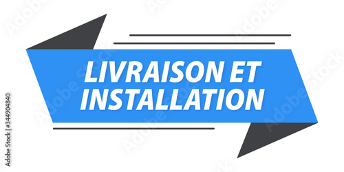 livraison et installation bannière