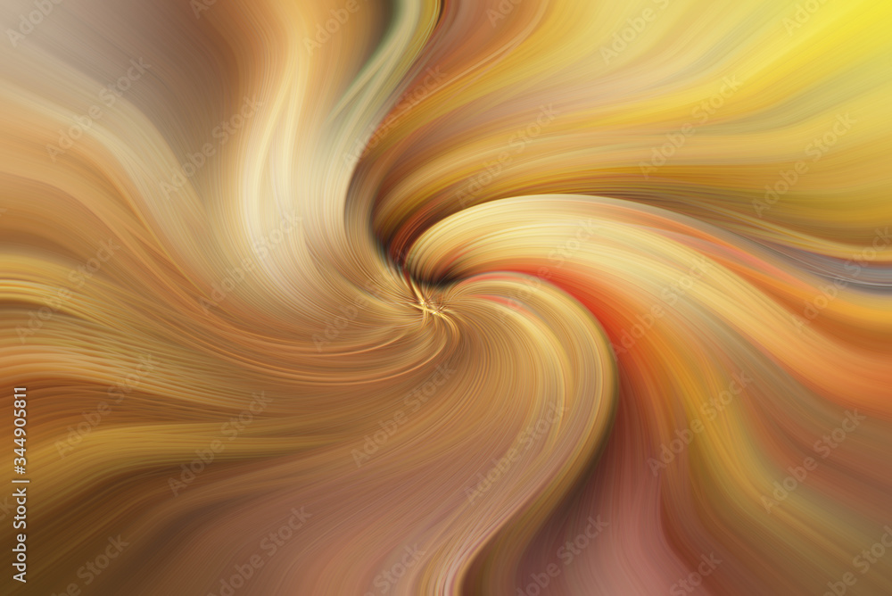 Abstract image composed of colored lines that create spirals Abstract image composed of colored lines that create spirals