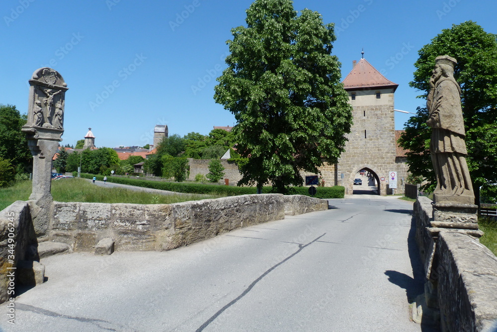  Rothenberger Tor mittelalterliche Altstadt und Stadtmauer in Seßlach