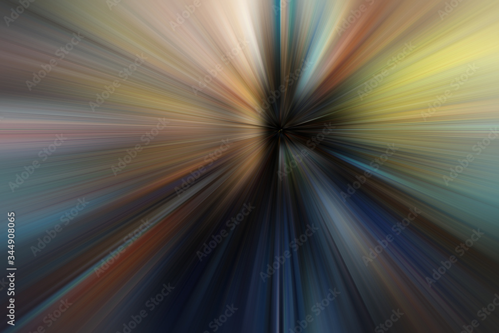 Abstract image composed of colored lines that create spirals Abstract image composed of colored lines that create spirals