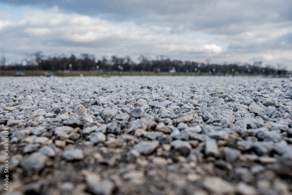 White small pebbles, perfect for background. White small pebbles, perfect for background.