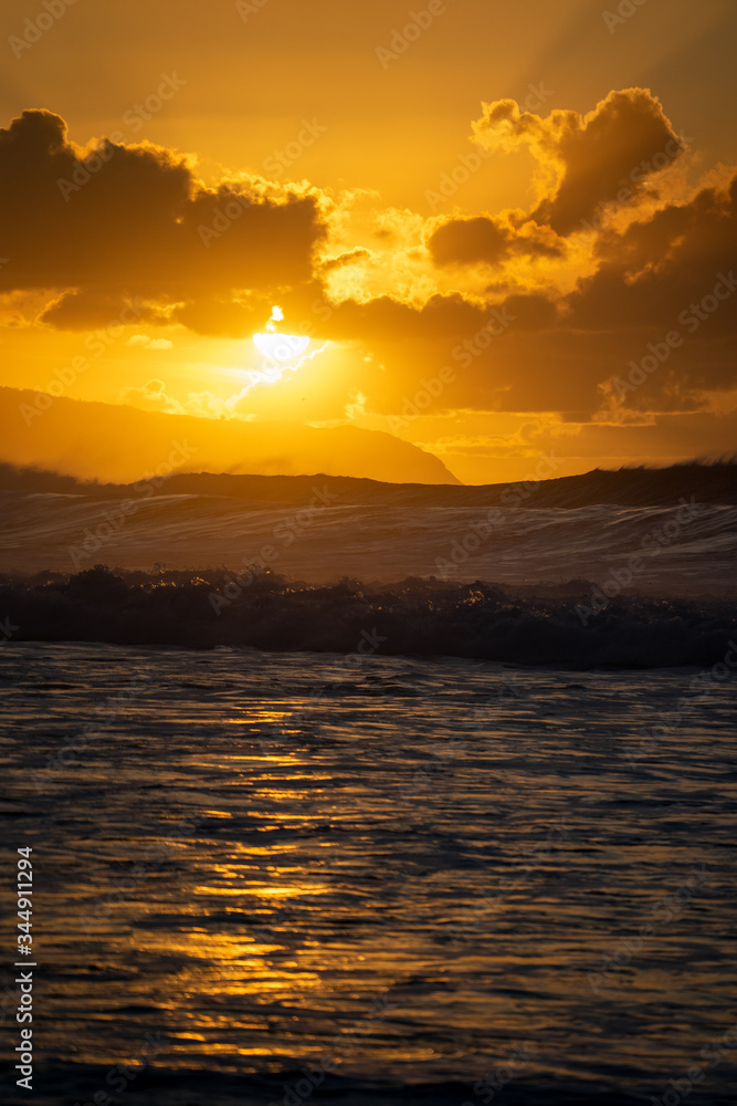 Naklejka premium Noth-Shore O'ahu