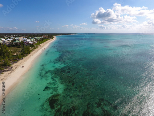 Bahamas Grand Bahama Island beaches in Caribbean Sea © Genevieve