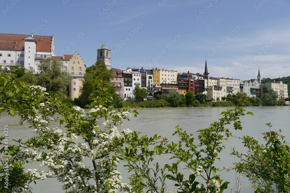 Fototapeta premium Wasserburg am Inn