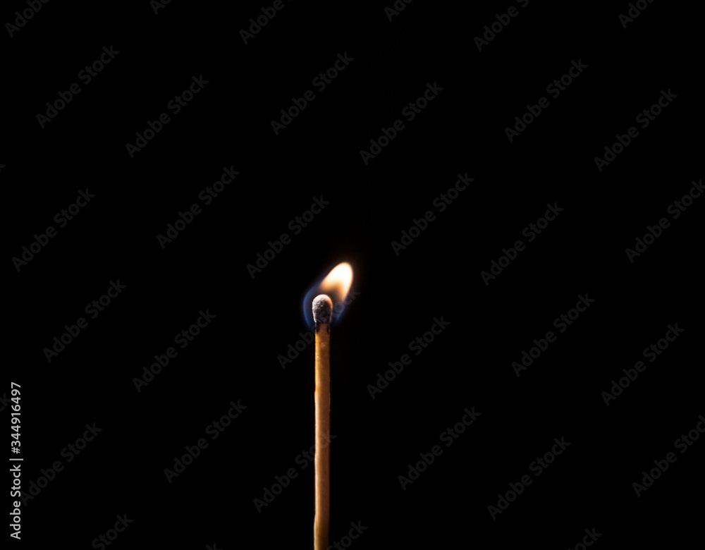 burning matches on a black background burning matches on a black background