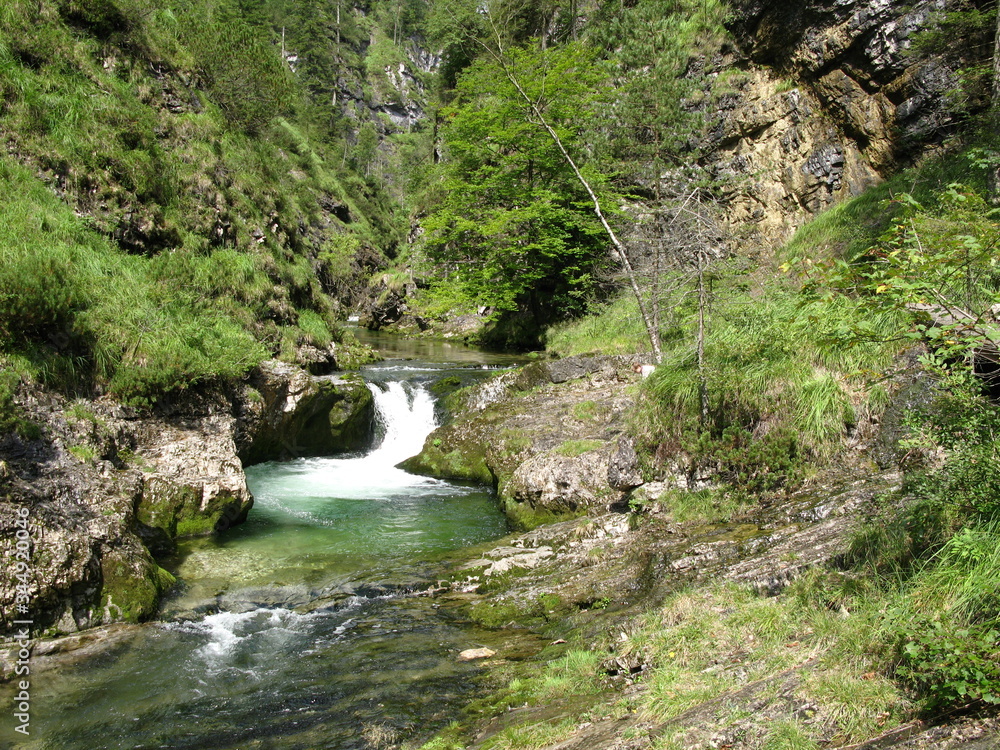 Weißbachschlucht Bayern Alpen Berchtesgadener Land Weißbachschlucht Bayern Alpen Berchtesgadener Land