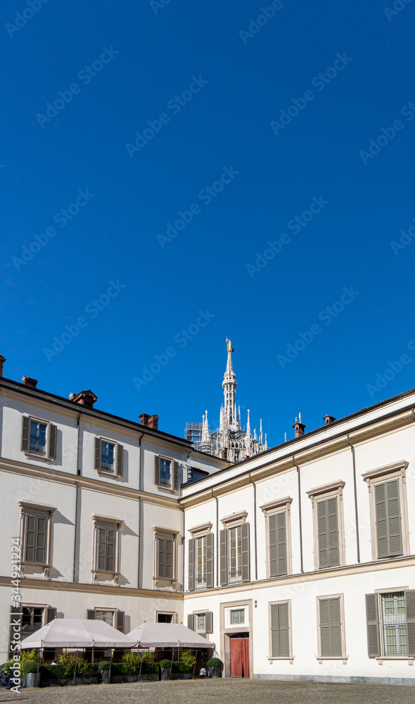 Obraz premium Royal Palace, Milan, Italy