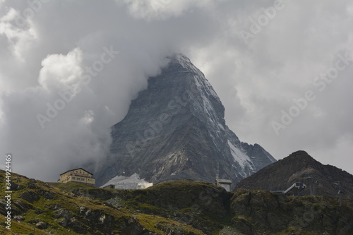 Matterhorn im Nebel