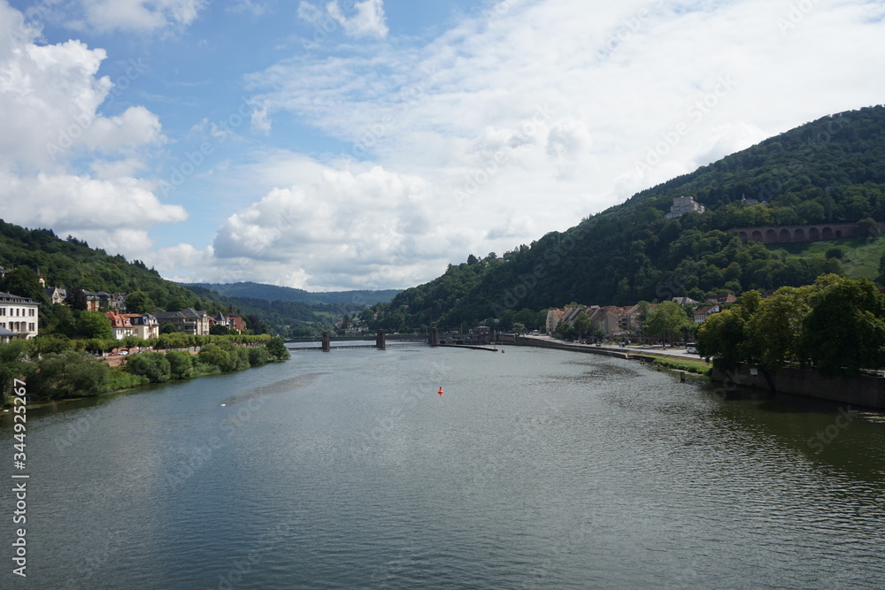 Fototapeta premium Neckar Heidelberg