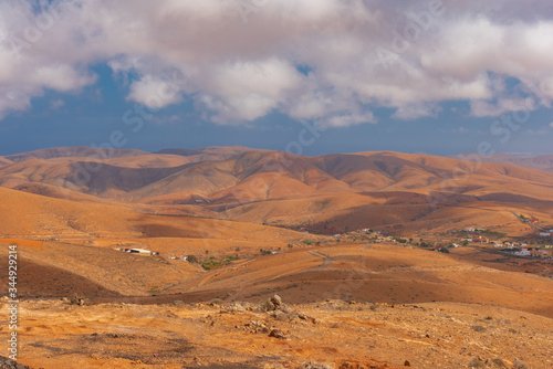 colorful desert of Fuerteventura in Spain Canary islands © DD25