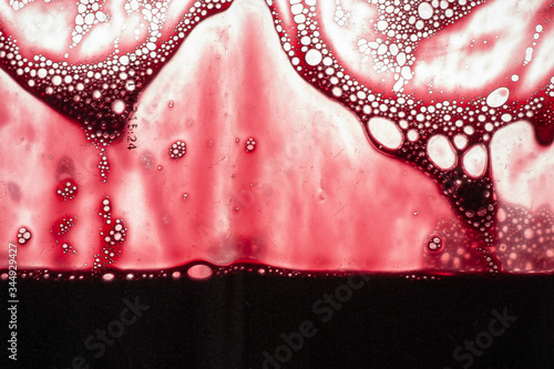 Canvas Print view through bag of extract (wineKkit)