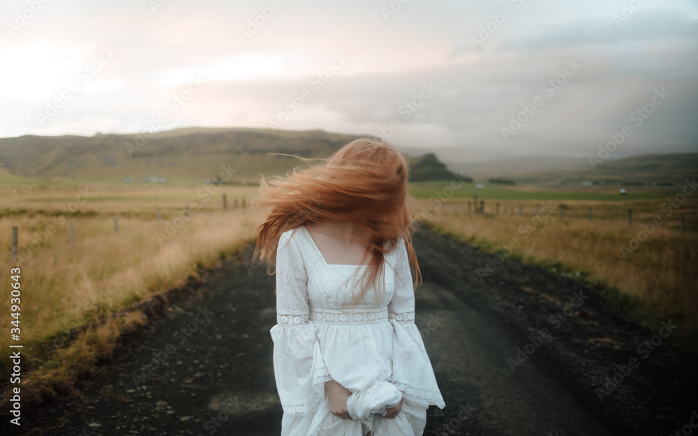 Woman in the white dress #2 Woman in the white dress #2