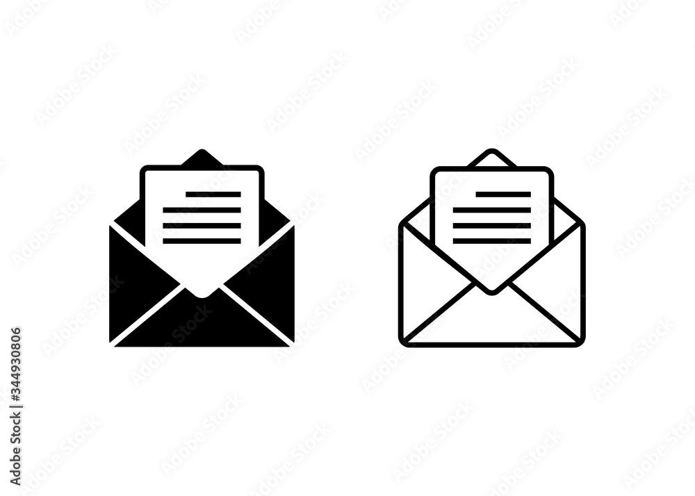 Mail Icon, Envelope Icon Vector Mail Icon, Envelope Icon Vector