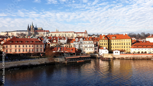 prague castle and charles bridge