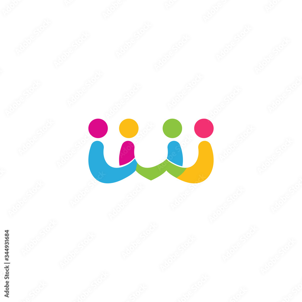 Community Logo Template vector symbol Community Logo Template vector symbol